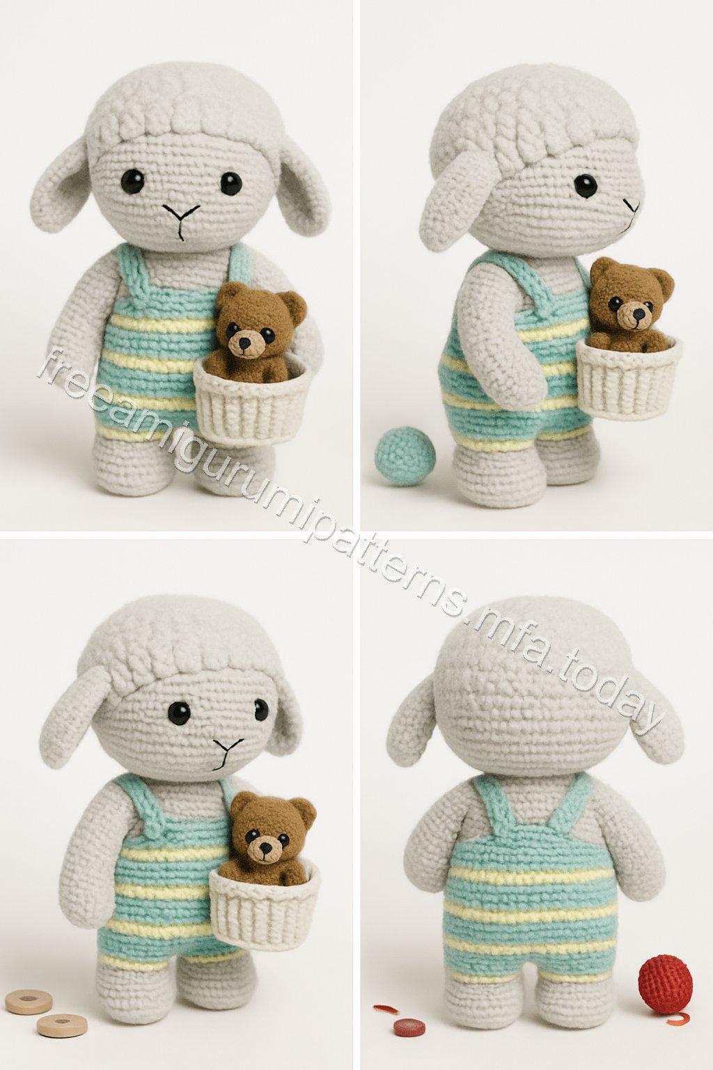 Amigurumi Lamb Free Pattern