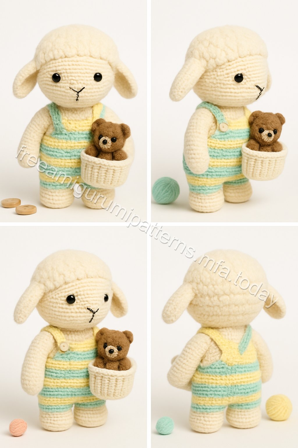 Amigurumi Lamb Free Pattern
