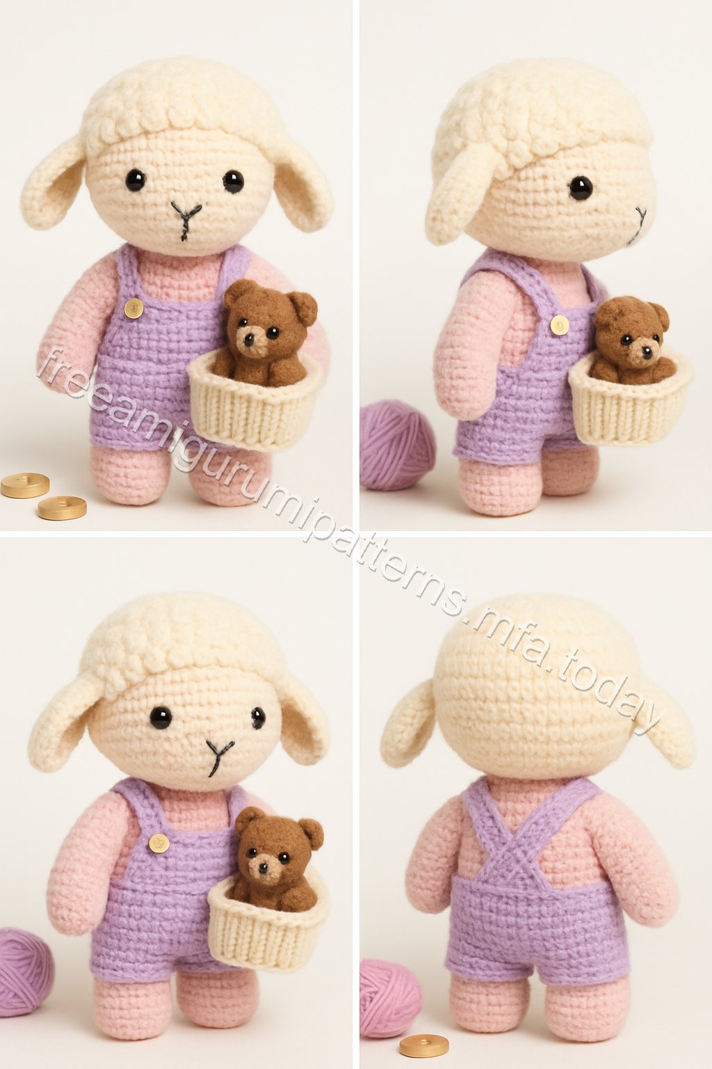 Amigurumi Lamb Free Pattern