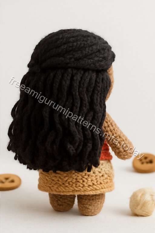 Amigurumi Moana Free Pattern