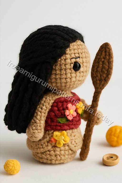 Amigurumi Moana Free Pattern