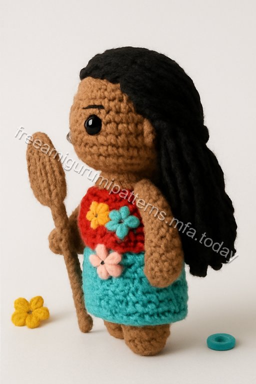 Amigurumi Moana Free Pattern