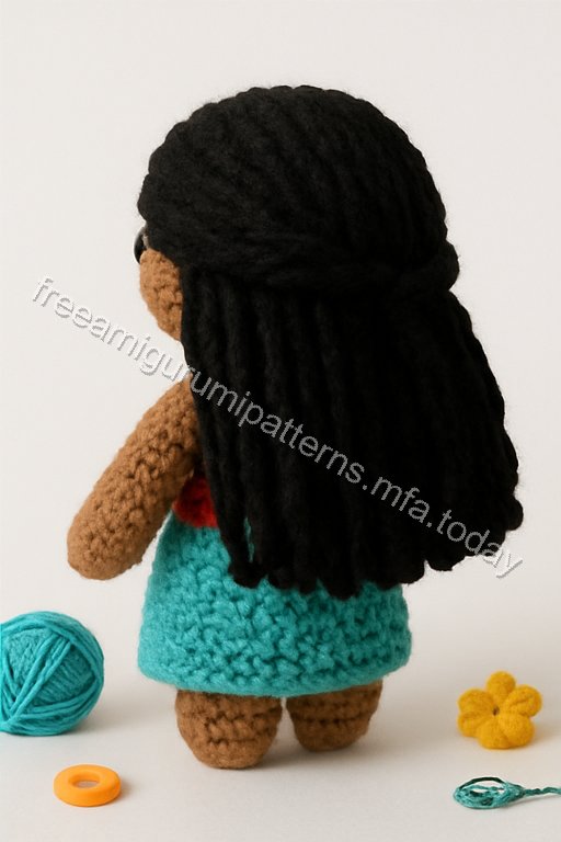 Amigurumi Moana Free Pattern