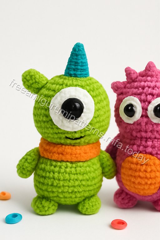 Amigurumi Little Monsters Free Pattern