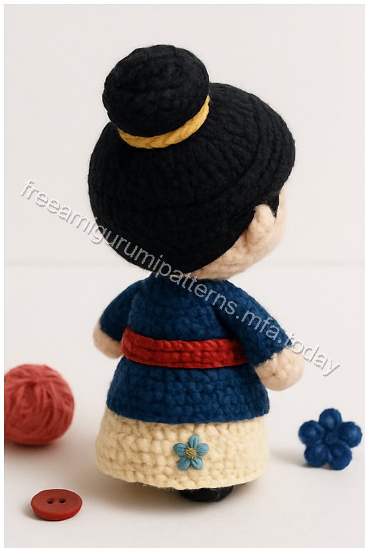 Amigurumi Mulan Free Pattern