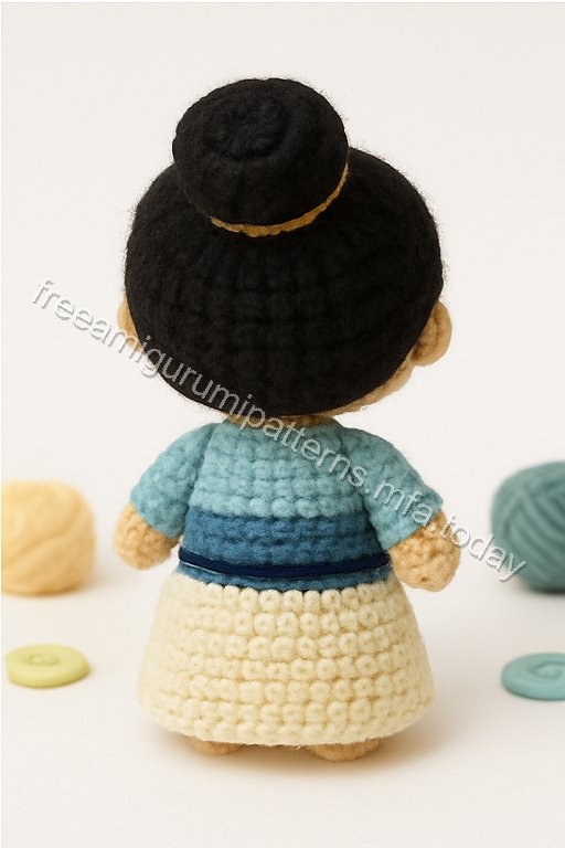 Amigurumi Mulan Free Pattern