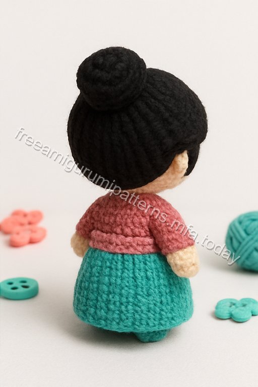 Amigurumi Mulan Free Pattern
