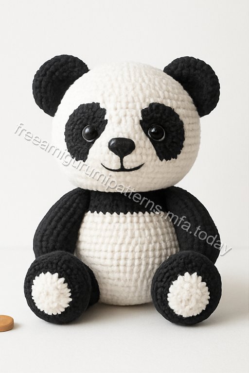 Amigurumi Panda Free Pattern