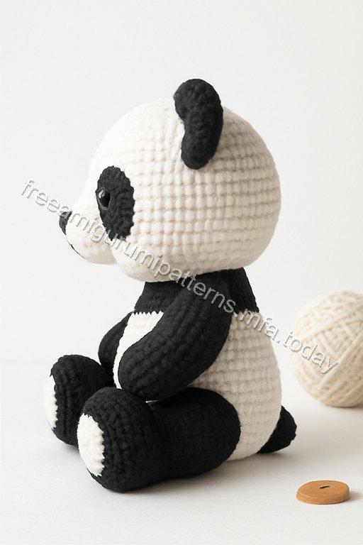 Amigurumi Panda Free Pattern