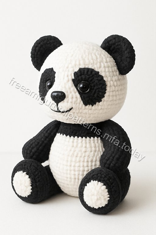 Amigurumi Panda Free Pattern