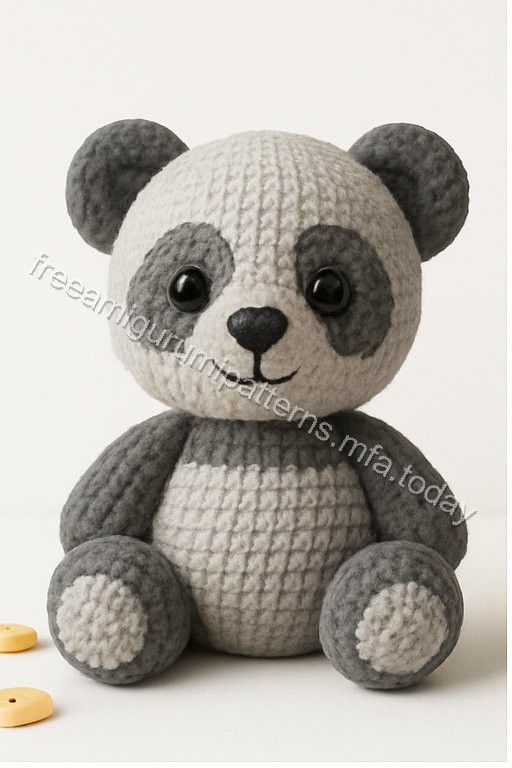 Amigurumi Panda Free Pattern