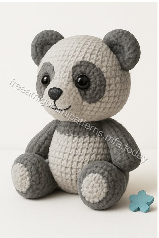 Amigurumi Panda Free Pattern