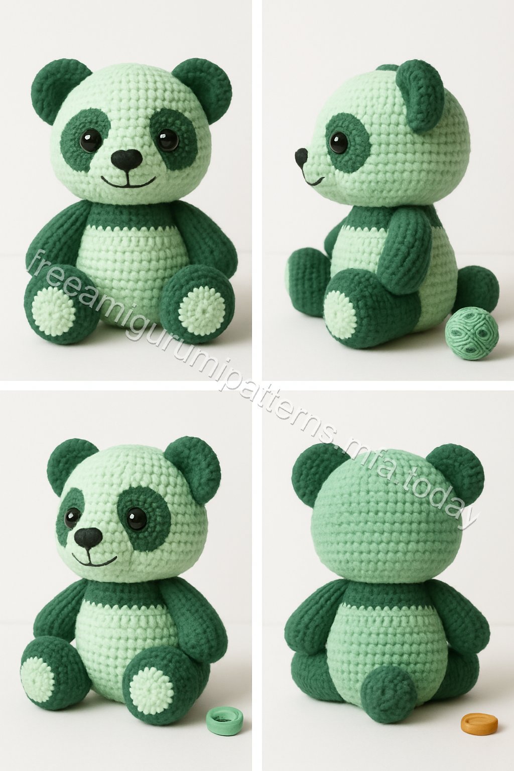 Amigurumi Panda Free Pattern