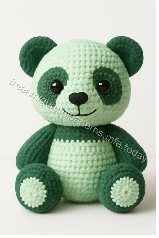 Amigurumi Panda Free Pattern