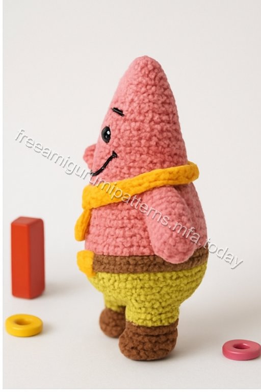 Amigurumi Patrick Star Free Pattern