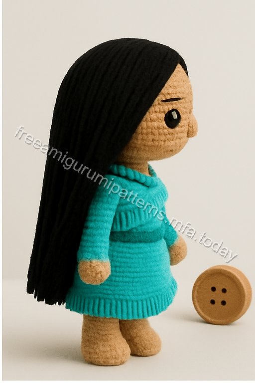 Amigurumi Pocahontas Free Pattern