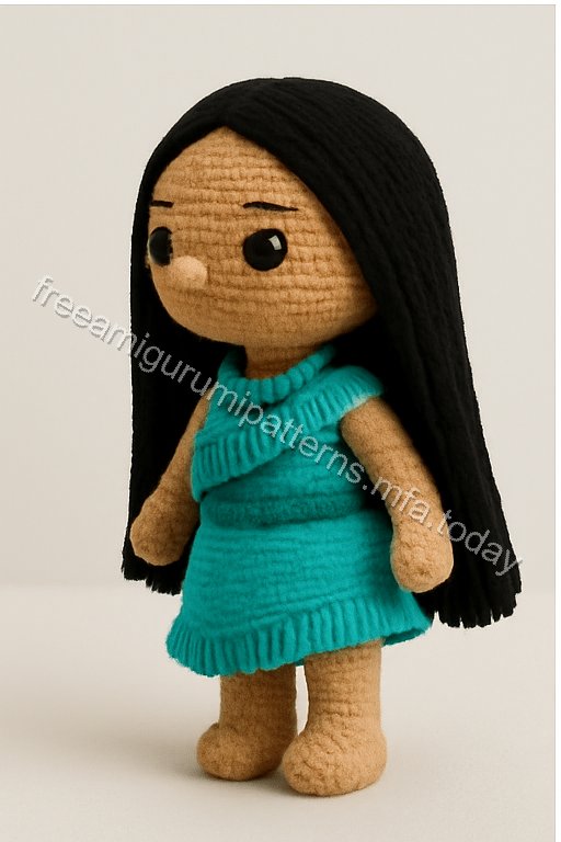 Amigurumi Pocahontas Free Pattern