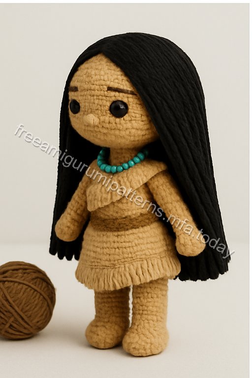 Amigurumi Pocahontas Free Pattern