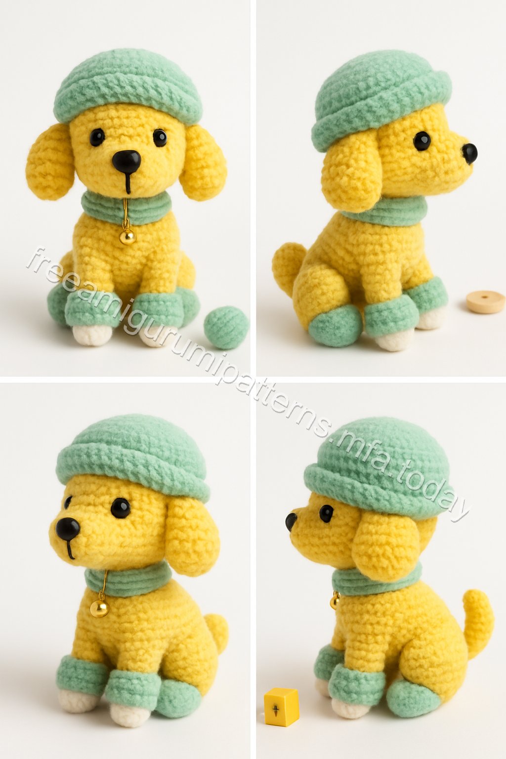 Amigurumi Poodle Free Pattern
