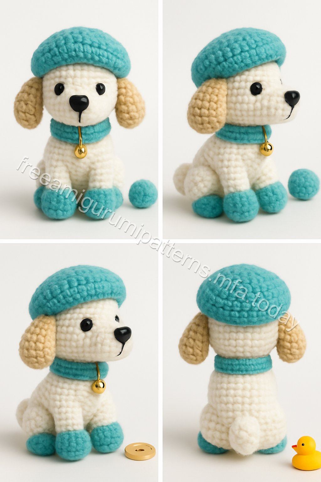 Amigurumi Poodle Free Pattern