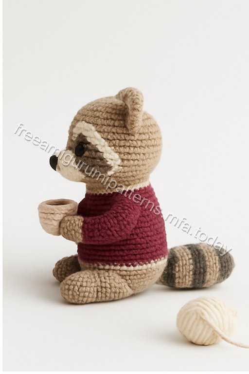 Amigurumi Raccoon Free Pattern