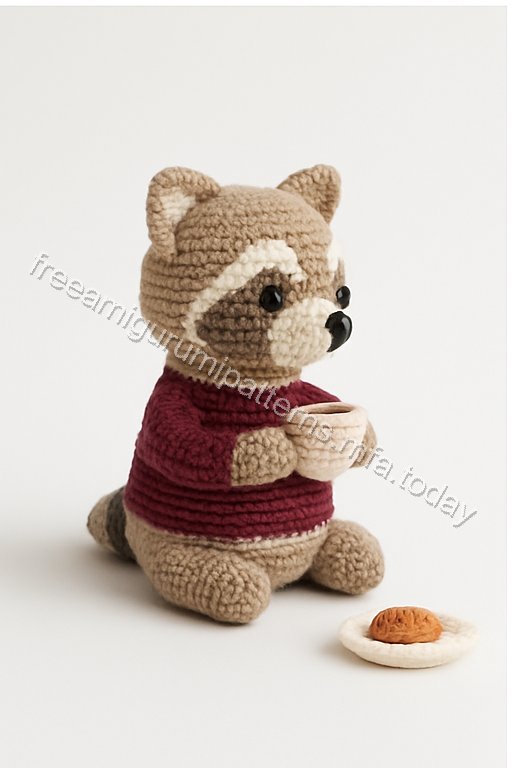 Amigurumi Raccoon Free Pattern