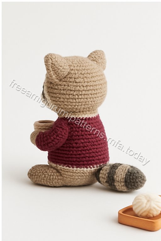 Amigurumi Raccoon Free Pattern
