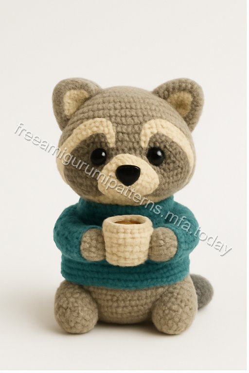 Amigurumi Raccoon Free Pattern