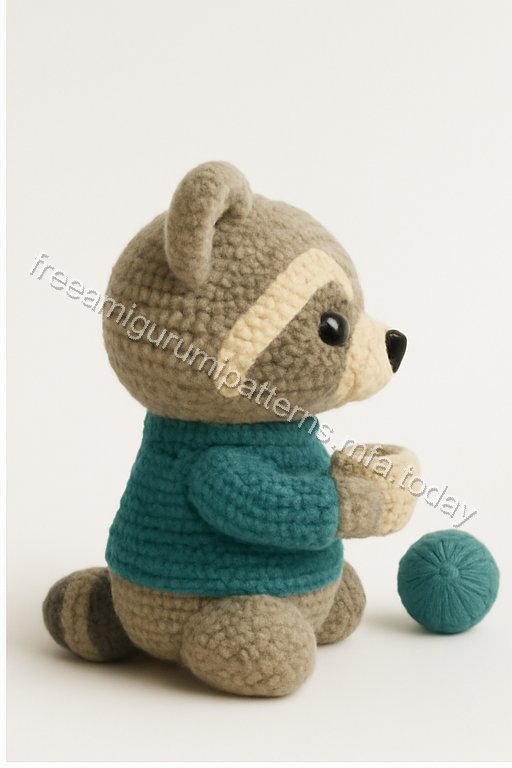 Amigurumi Raccoon Free Pattern