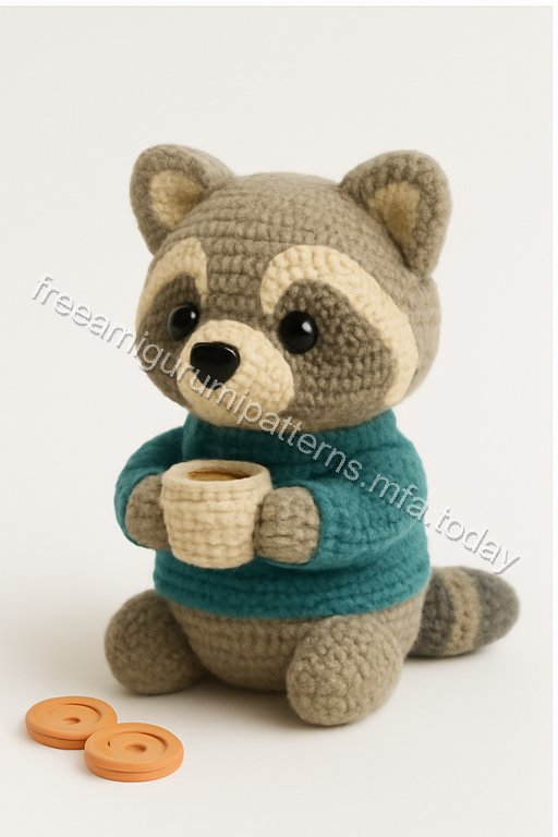 Amigurumi Raccoon Free Pattern