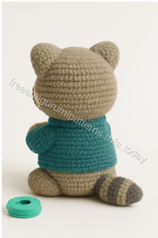 Amigurumi Raccoon Free Pattern