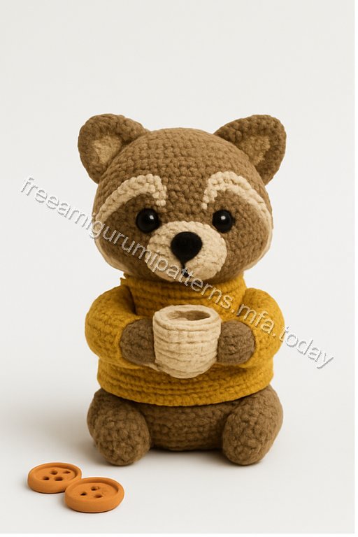 Amigurumi Raccoon Free Pattern