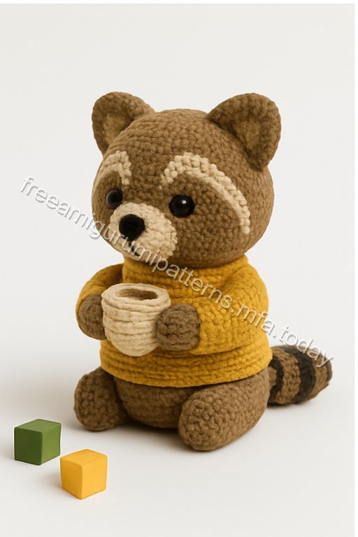 Amigurumi Raccoon Free Pattern