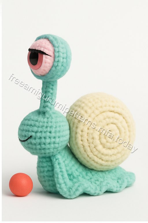 Amigurumi Snail Free Pattern