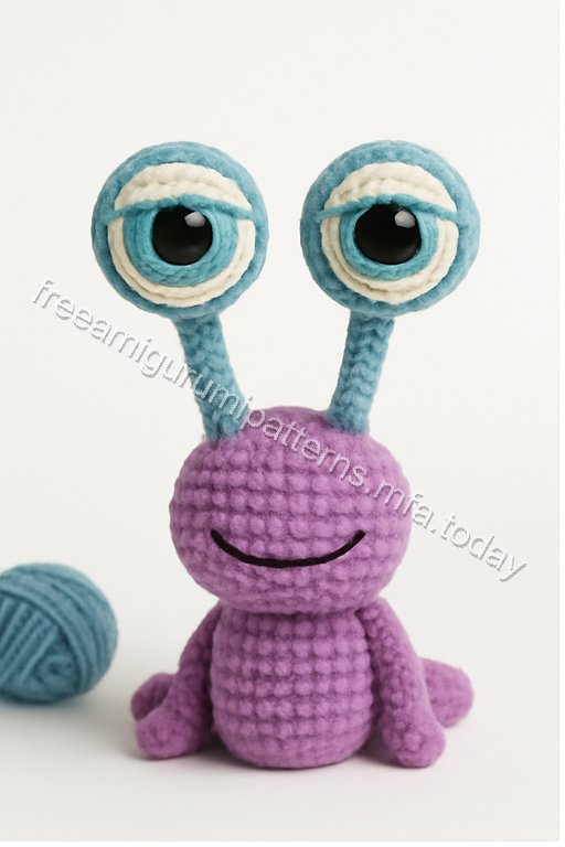 Amigurumi Snail Free Pattern