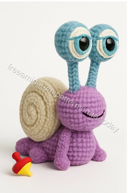 Amigurumi Snail Free Pattern