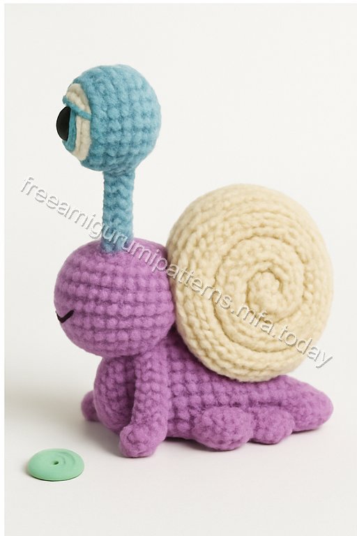 Amigurumi Snail Free Pattern