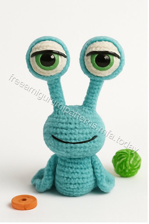 Amigurumi Snail Free Pattern