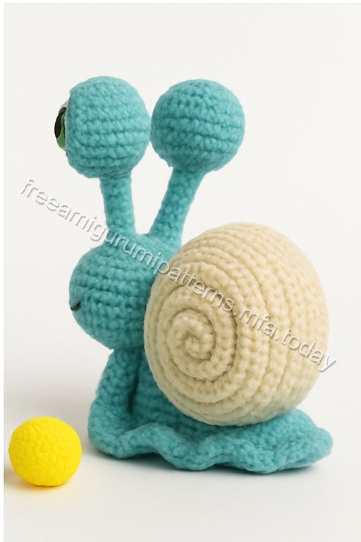 Amigurumi Snail Free Pattern