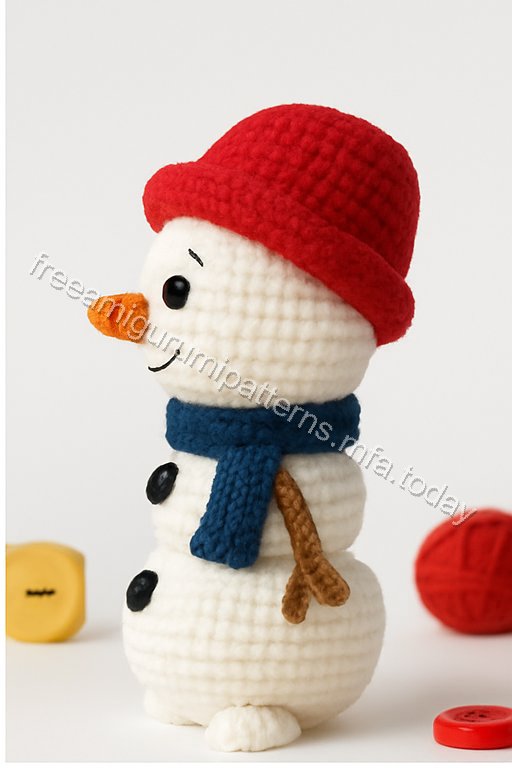 Amigurumi Winter Sisters And Snowman Free Pattern