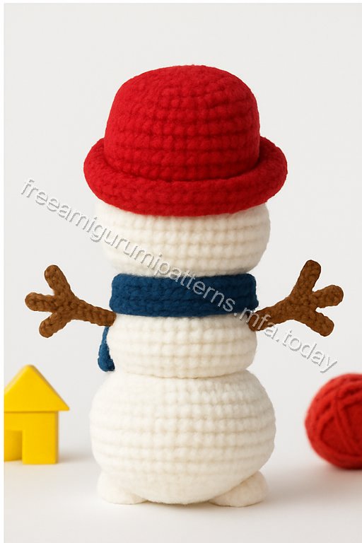 Amigurumi Winter Sisters And Snowman Free Pattern