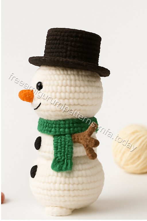 Amigurumi Winter Sisters And Snowman Free Pattern