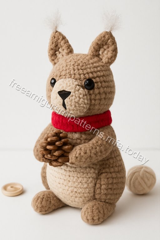Amigurumi Squirrel Free Pattern