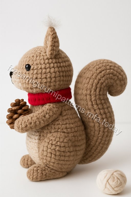 Amigurumi Squirrel Free Pattern