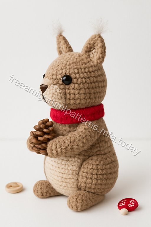 Amigurumi Squirrel Free Pattern