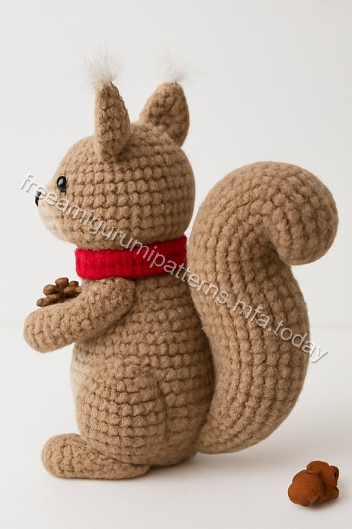 Amigurumi Squirrel Free Pattern