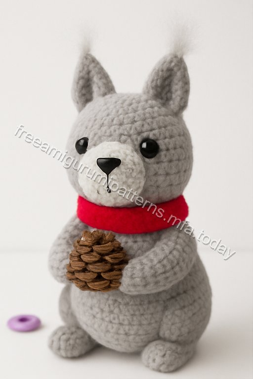 Amigurumi Squirrel Free Pattern