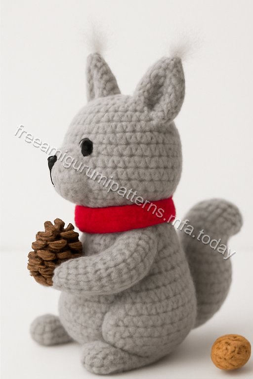 Amigurumi Squirrel Free Pattern