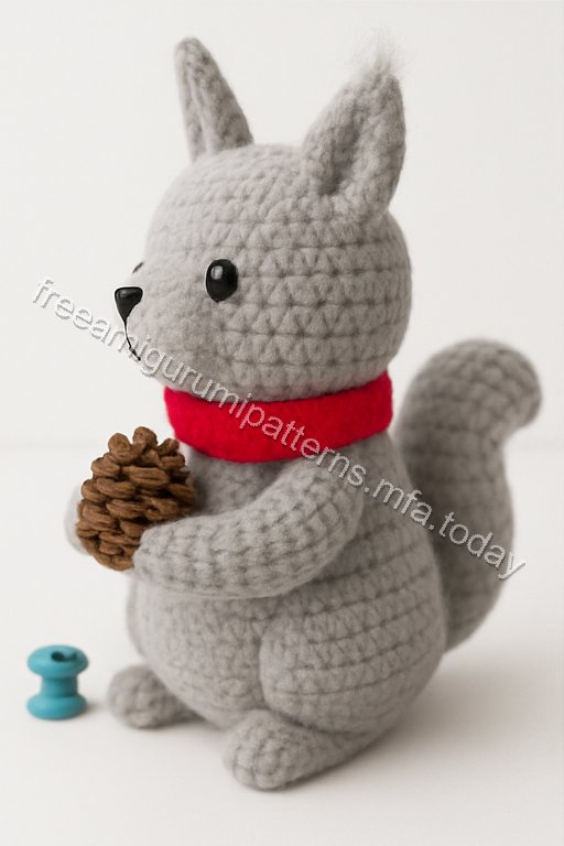 Amigurumi Squirrel Free Pattern