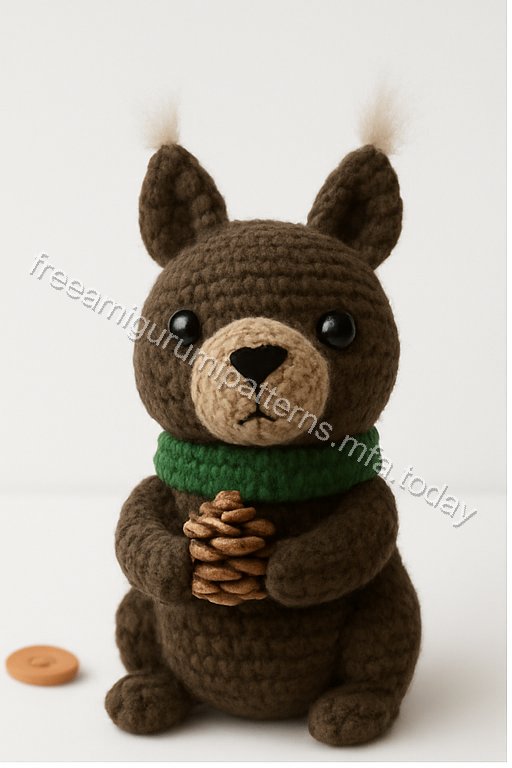 Amigurumi Squirrel Free Pattern